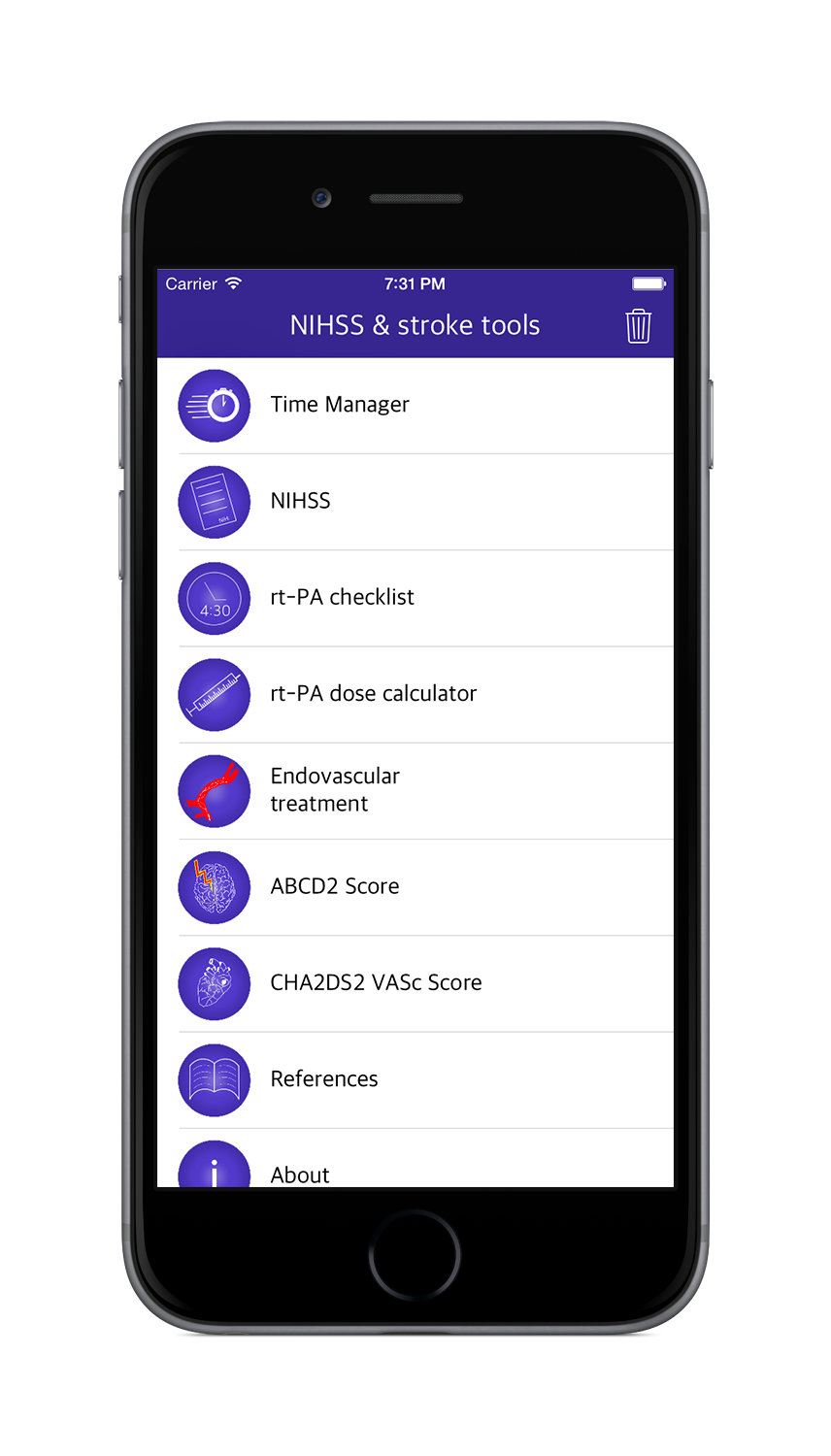 Apps developed by a healthcare professional