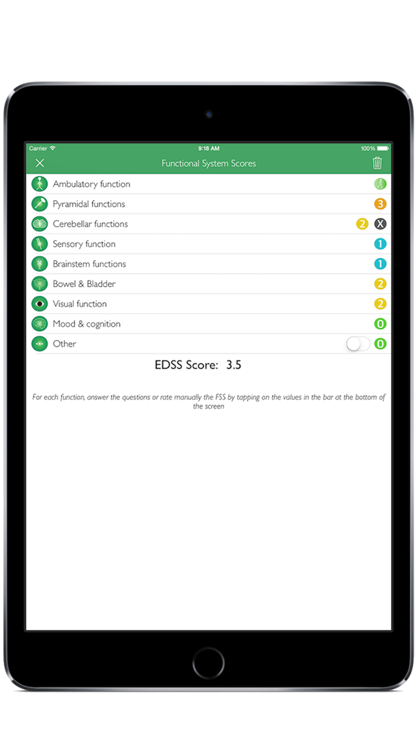 Available on iPad...